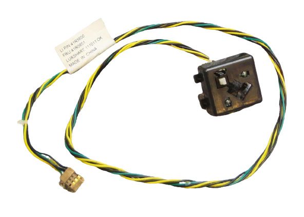 IBM Lenovo 41R5650 41R5651 ThinkStation Power ON/OFF Button Switch LED Assembly IBM Lenovo 41R5650 41R5651 ThinkStation Power ON/OFF Button Switch LED Assembly